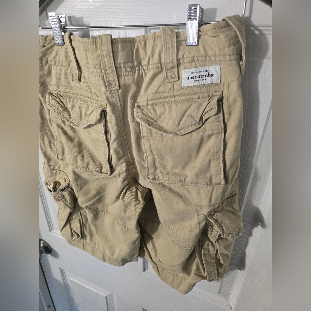 Boys Abercrombie Cargo Shorts Sz 14 - Picture 5 of 6